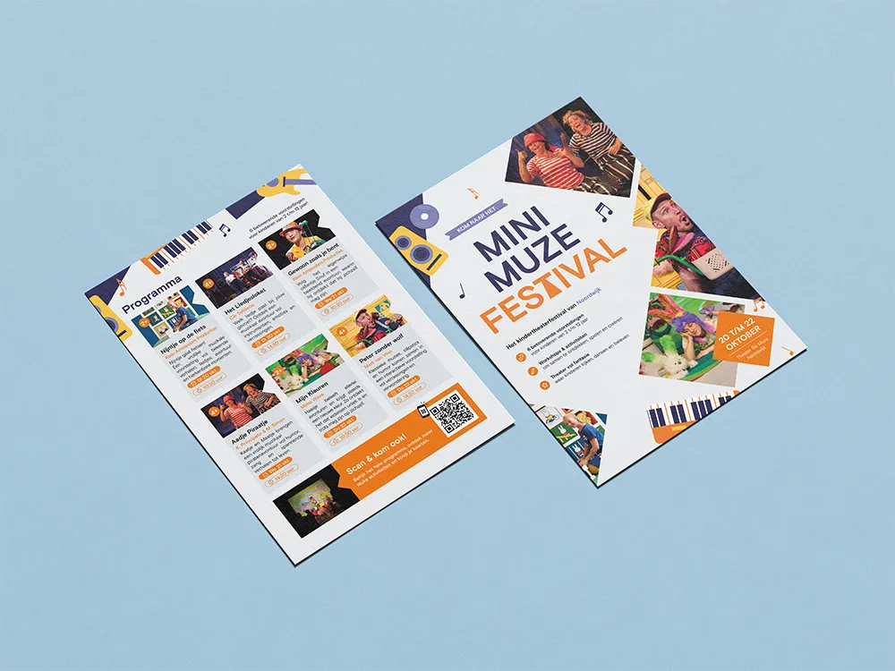 Flyer voor het Mini Muze Festival — foto 3