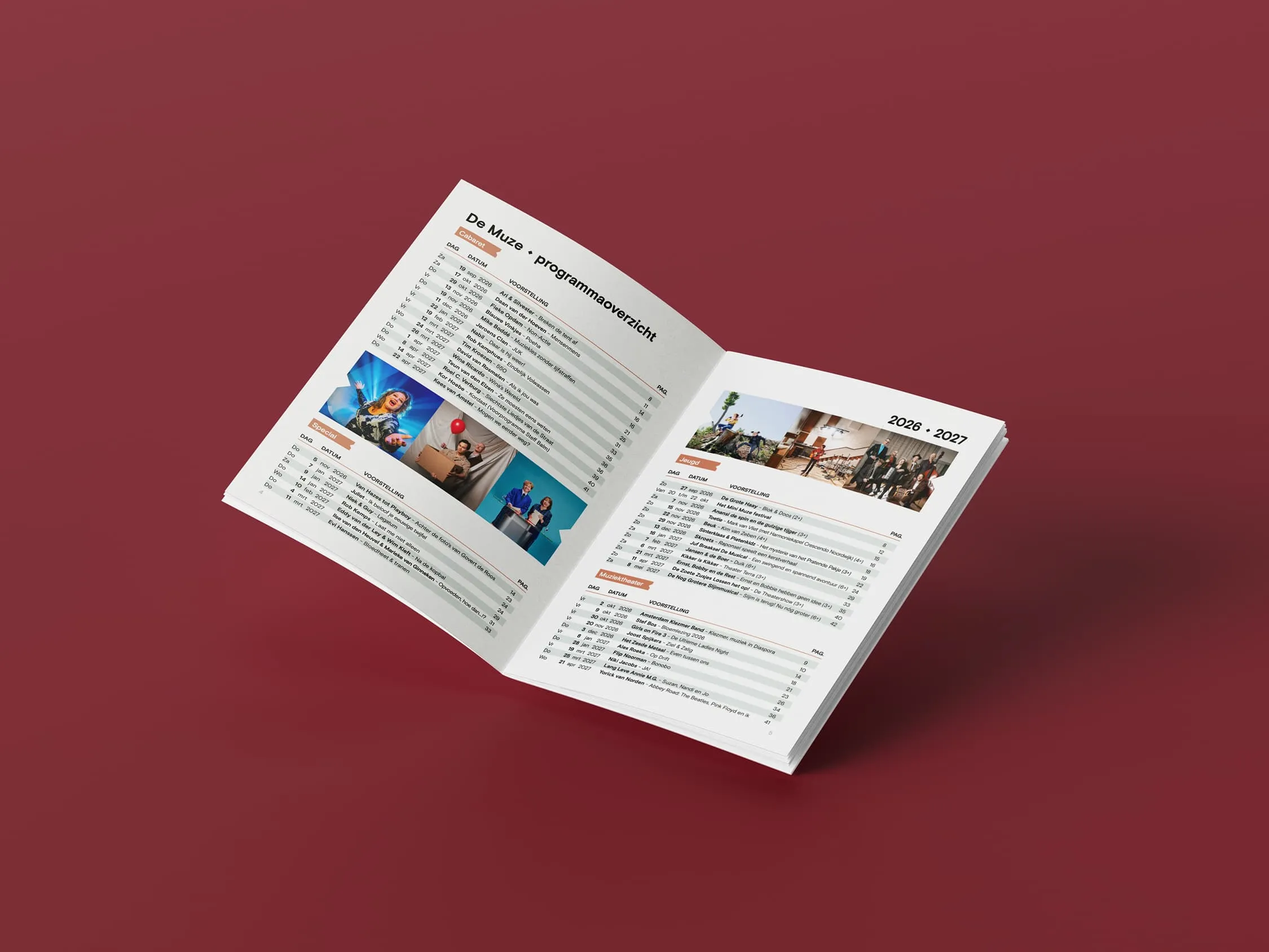 Theaterbrochure De Muze 2026/2027 — foto 2